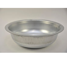 Zinkschaal rond naturel D40 H10cm