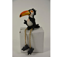 TOEKAN MET BUNGELBEENTJES 8X6X17 CM