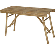 TAFEL VOUWBAAR BAMBOE NATUREL 118X56X73CM