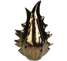 Vase Fine Earthenware Bronze 16x11x23.5cm
