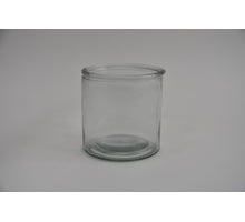 Glaspot cilinder helder D10 H10cm