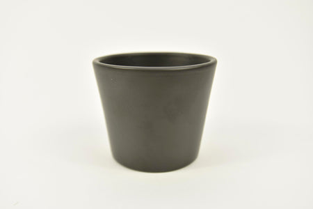 Konische standaard pot Antraciet mat
