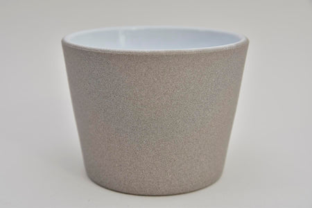 Konische standaard pot Greige Sand