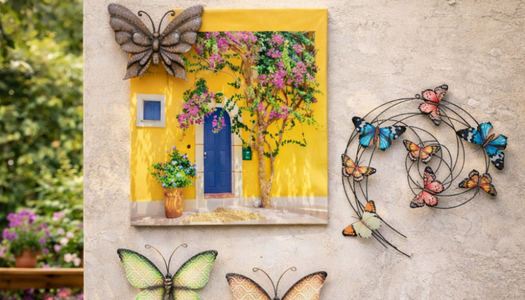 Outdoor muurdecoratie