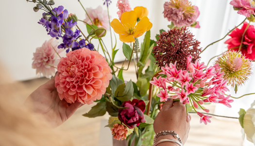 Silk flowers