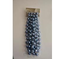 Kralenketting Plastic Jeans Blauw 20mmx270cm