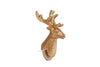Sculpture "Deer" gold polystone 4x3x7cm