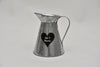 Melkkan zink naturel ''No 1 Mum'' D14 H17,5cm