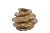 Vaas "Solange" S beige aardewerk 13x13x10,5cm