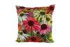 Cushion "Sun Hat" white/multicolor cotton 45x45x15cm