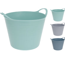 EMMER, FLEXIBEL, D26 H20CM, 7 LITER, 3 ASSORTIE KLEUR