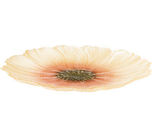 BORD GLAS 21CM BLOEM DESIGN