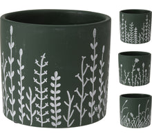BLOEMPOT 12X10CM 3 ASSORTIE GROEN