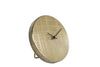 Clock "Zurich" S gold metal 20x20x2cm