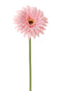 Gerbera l58cm licht roze