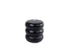 Candle "Rings" S black 7.5x7.5x7.5cm