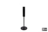 Candlestick "Modern" S matt black metal 8x8x25cm