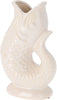 VAAS VIS KERAMIEK MET OPEN MOND WIT 13,3X7,5X20,5CM