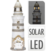 MAGNESIUM LIGHTHOUSE WITH SOLAR 31x29x92CM
