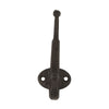 Hook cast iron 4.7x4.7x12cm Brown