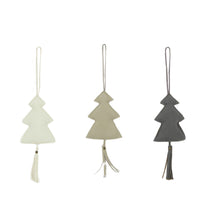 Hanger tree PU leather 8x2x30cm 3 Mixed grey