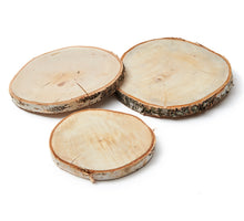 Berkenschijf 20cm naturel - per stuk