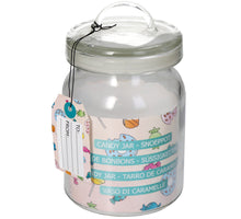 Candy Jar Glass Clear 10x17cm