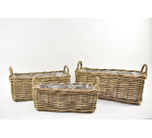 Desi Basket Rectang. Kubu Natural S3 L44/58W19/30H17/23cm