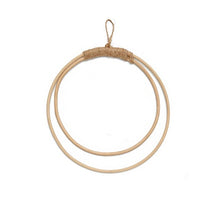 Double rattan hoop 43cm
