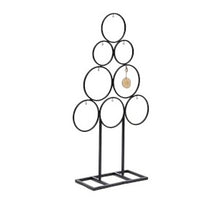 Frame Tree of circles 43x78cm black