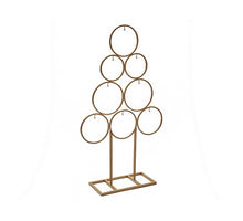 Frame Tree of circles 43x78cm gold