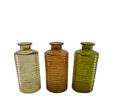 Bottle glass 14.4x14.4x30.8cm 3 Mixed brown