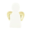 Angel ceramic 8.2x3.5x11.5cm White/Gold