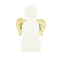 Angel ceramic 12.7x4.8x19.8cm White/Gold