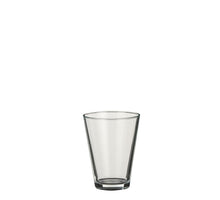 Chrissy vaas konisch glas - h15xd11cm
