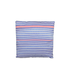 Cushion stripe blue - l45xb45xh6.5cm