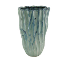 Vase ceramic 19x19x31cm Blue