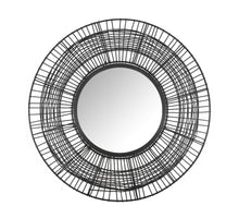 Mirror metal 60x2.5x60cm Matt Black