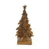 Tree mango wood 10x6x22cm Natural/Black