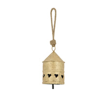 Bell metal 10x10x17cm Antique gold