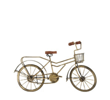 Bicycle metal 48x10x30cm Antique gold
