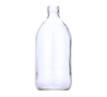 Fles transparant 500 ml 7,5x7,5x17 cm