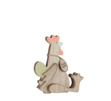 Kip Happy Easter Groen 12x14x3cm