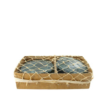 Shell capiz in box nature 8x18x4.5cm 300gr Green