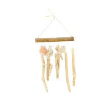 Hanger driftwood with shells 18x2x24cm Natural
