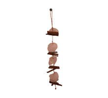 Garland capiz nature 8x2x60cm Natural