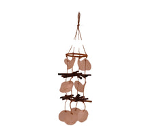 Mobile capiz nature 14x14x48cm Natural