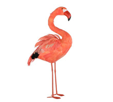 Flamingo oranje - l32xb19xh62cm