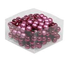 cb. 144 glassballs/wire heather 25 mm