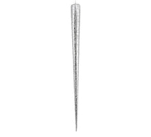 Pegel hangend zilver - l90xb18xh18cm